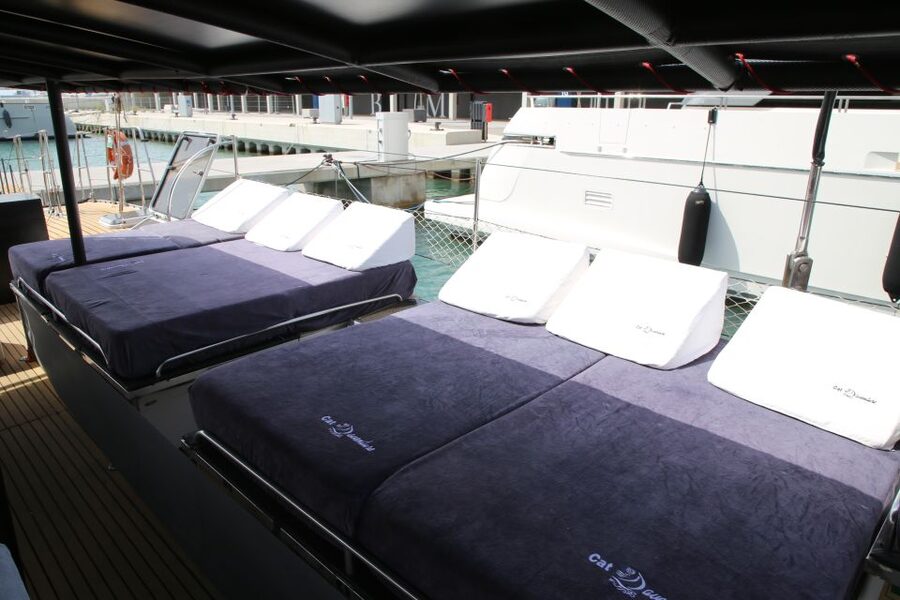 Cambrils: Catamaran Day Cruise with BBQ and Drinks - Music and Crew: The People Make the Floating Party Work