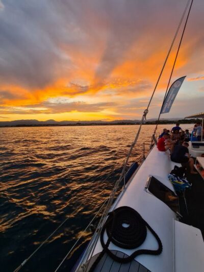 Cambrils: Costa Dorada Sunset Catamaran Cruise with Drinks - Getting Aboard: Meeting at Creuers Costa daurada