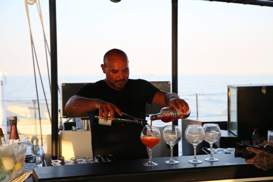 Cambrils: Sunset Catamaran Cruise with Drinks - Drinks and the Bar Mood: Cava, Aperol, and a Fun Pace