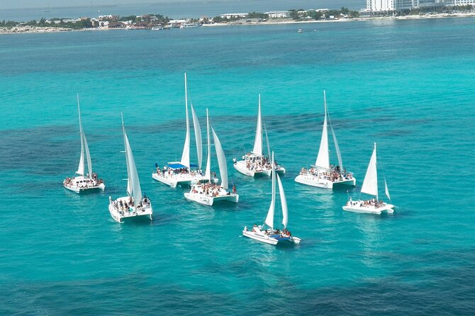 Cancun All Inclusive Catamaran Tour to Isla Mujeres - Spinnaker activity: Included when weather cooperates