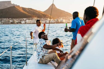 Cape Town: Sunset Catamaran Cruise on Table Bay with Bubbles - Granger Bay: Where Wildlife Watching Gets Exciting