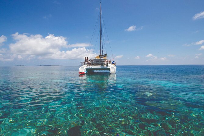 Catamaran Adults Exclusive Cruise from Protaras - Green Bay, ghost town views, and Fig Tree Bay from the water