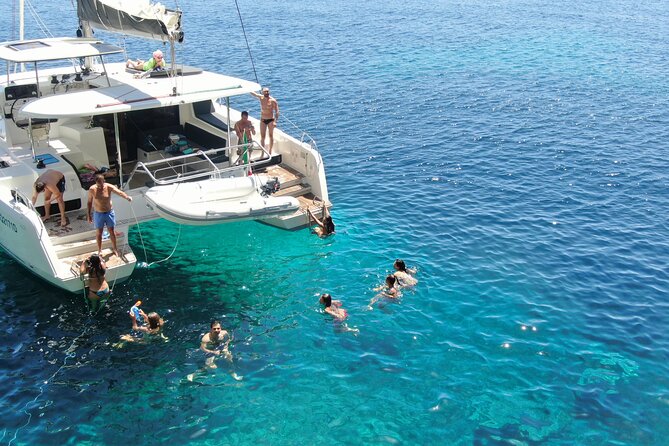 Catamaran Alghero, Catamaran Sailing Day Trip - Aperitif and Lunch: Local Sardinian Food On Board