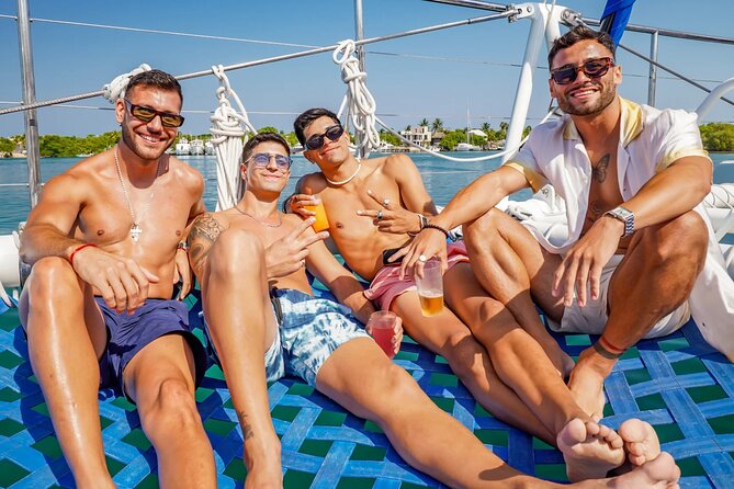 Catamaran Booze Party With Open Bar in Cancun - Drinks, DJ Music, and the Social Factor