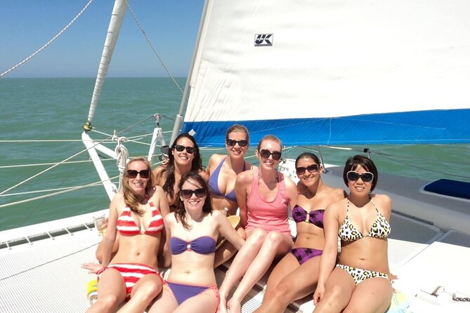 Catamaran Day Sail Shelling Excursion 42ft. Mainecat Cool Beans - Crew vibe and safety: why people keep praising the captains