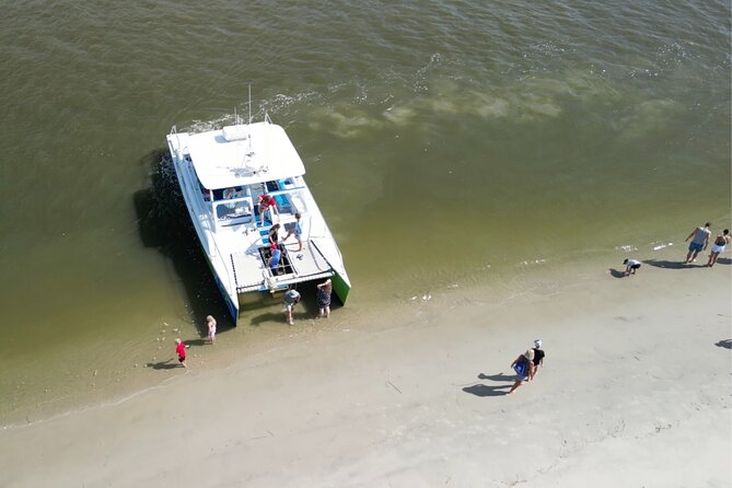 Catamaran Dolphin Cruise in Myrtle Beach with Barrier Island Stop - Food and Drinks on Board: Plan for Snacks, Water, and Alcohol