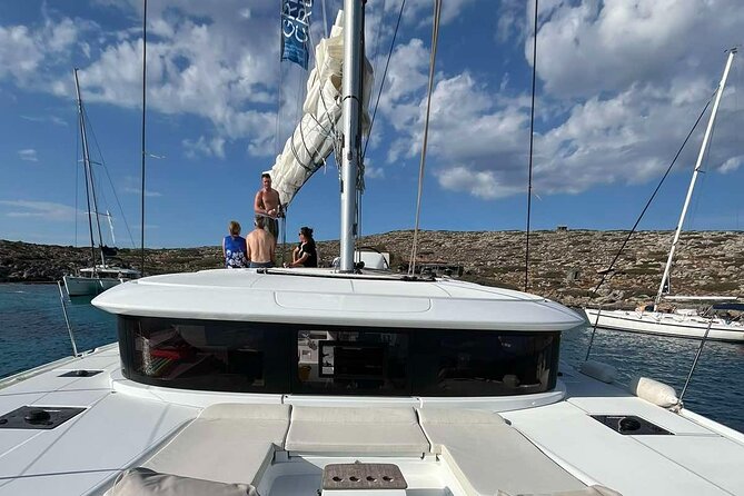 Catamaran Sailing to Dia with Lunch in Heraklion, Crete(EST 2024) - Dia Island on a Lagoon46: the kind of day you’ll remember