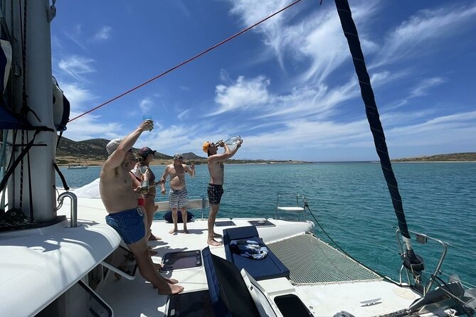 Catamaran Semi Cruise Paros Antiparos includes Food and Drinks - Key highlights that make this trip worth your day