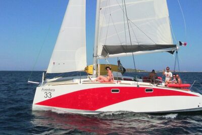 Catamaran tour of the islands of the La Maddalena Archipelago - Stop 1: Isola di Spargi for fine-sand beaches and serious swim time