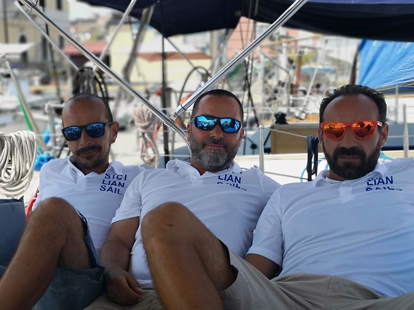 Catania: Coastline Sailing Trip with Aperitif and Prosecco - Swimming in the Ionian Sea: bring comfort, not just courage