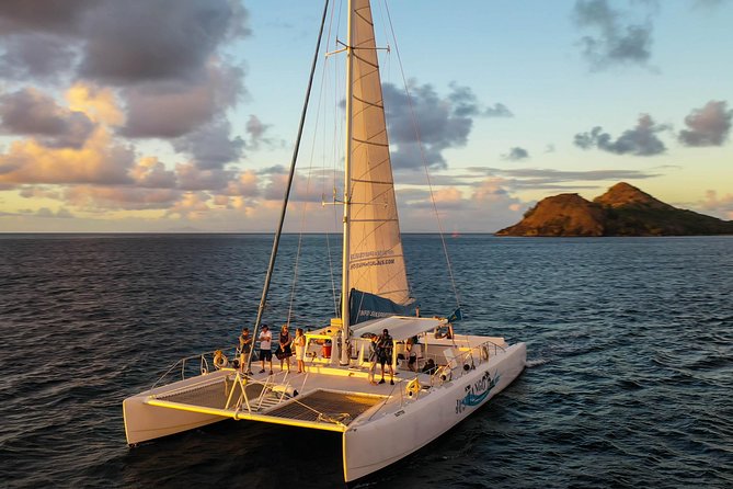 Champagne Sunset Sail in St. Lucia - What I’d book for: champagne, music, and a good vibe
