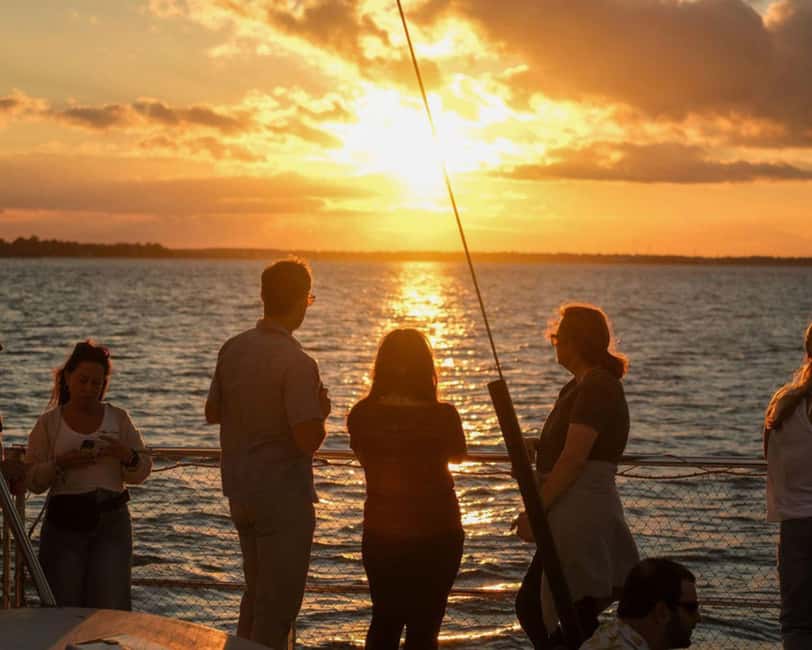 Charleston Harbor Sunset Cruise with Music & Onboard Bar - Crew and Captain: Friendly, Chatty, and Often Recognizable