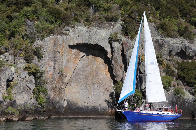 Classical Sailing - Māori Rock Carvings -Taupo Sailing Adventures - Price and Logistics: Where You Need to Be and When