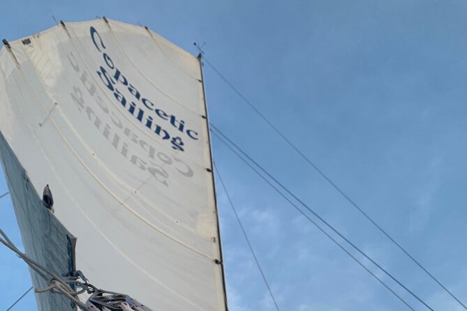 Copacetic Day Sail - On-board comfort: drinks, bathroom, and deck time