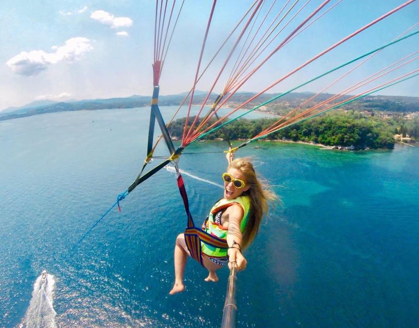 Corfu: Parasailing Adventure Near Corfu Town - Views from above: what you’ll actually see over Dassia