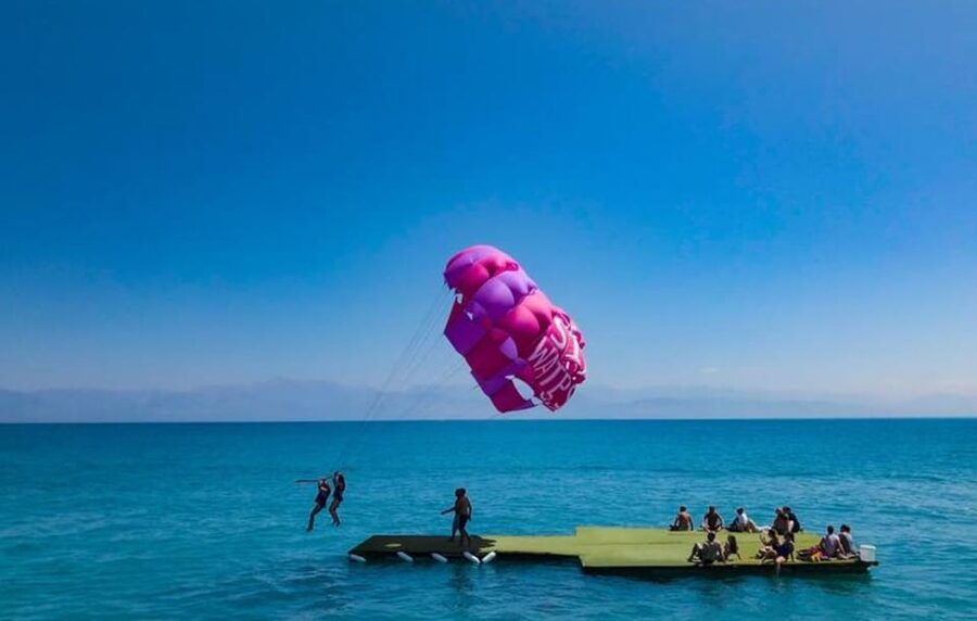 Corfu: Parasailing Experience for 2 in Sidari - The safety briefing and harness fit: where nerves calm down fast