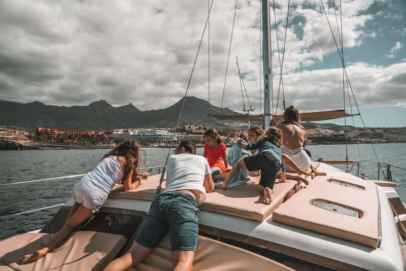 Costa Adeje: Catamaran Tour, Snorkelling, Snacks & Drinks - Food and drinks on board: how the value works at $53