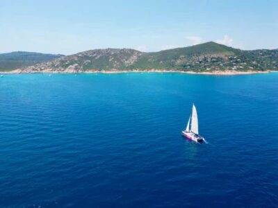 Côte d'Azur: Half-Day Coastline Catamaran Sailing Tour - Leaving port: aperitif first, then coast-time