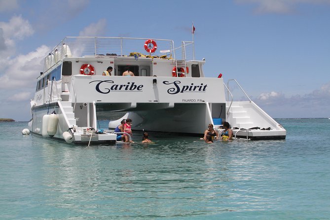 Culebra Snorkeling Tour by Catamaran from Fajardo - Reef snorkeling at Carlos Rosario or Luis Peña: the point of the trip