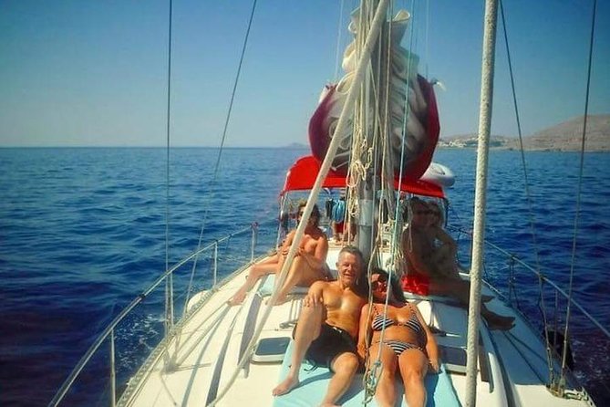 Day Cruise by a Sailing Yacht to the most beautiful bays or Rhodes (Small Group) - Traganou Beach: Snorkeling Time and Easy Water Fun