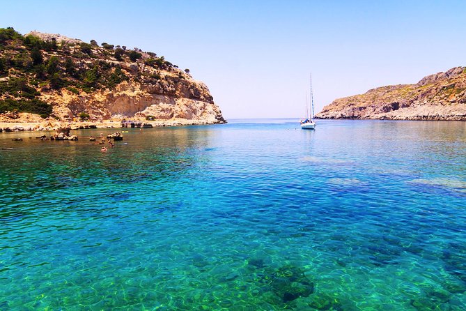 Day Cruise by a Sailing Yacht to the most beautiful bays or Rhodes (Small Group) - The Boat, the Crew, and the Comfort Reality (It’s Small by Design)