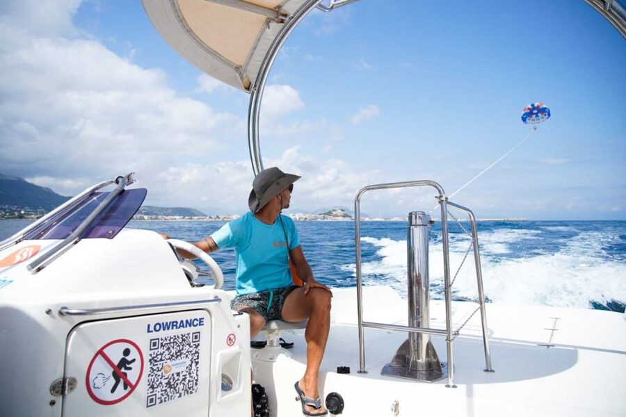 Dénia: Boat Trip & Parasailing Experience with Sunset Option - Dénia’s coast: the view is the point