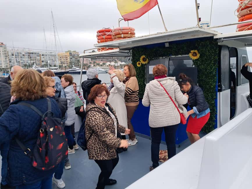 Denia: Cova tallada Catamaran Trip w/ Mussel Tasting & Wine - Cruising through a Natural Marine Reserve: what you’re really paying for