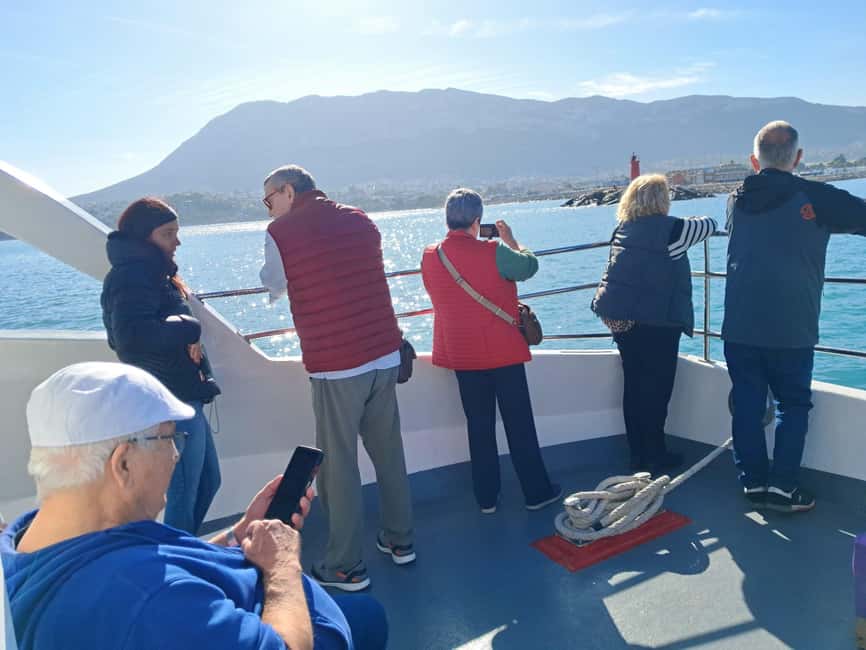 Denia: Cova tallada Catamaran Trip w/ Mussel Tasting & Wine - Timing and route changes: how sea conditions affect your plan