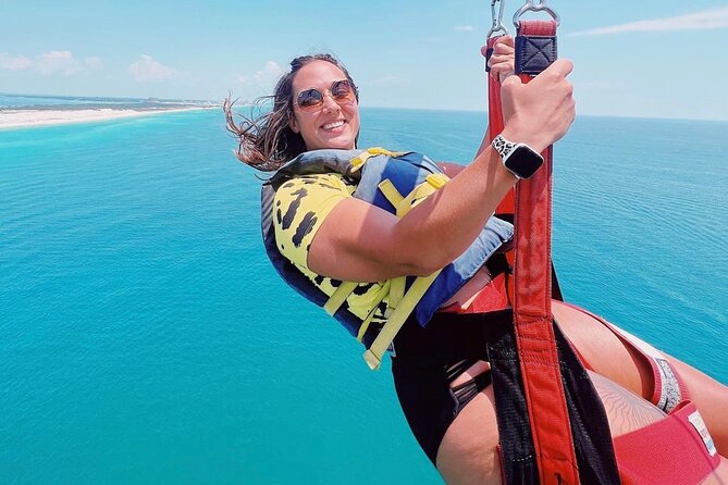 Destin Parasailing Trips - The Views Over Destin, Crab Island, and the Gulf