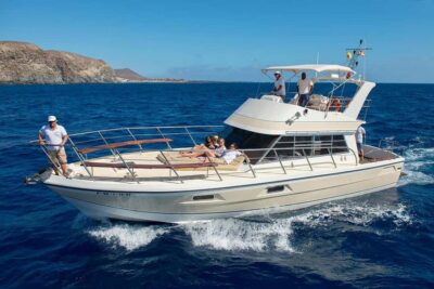 Discover whales in Tenerife: exclusive yacht tour with swim and lunch - Responsible Whale Watching, Blue Flag Style