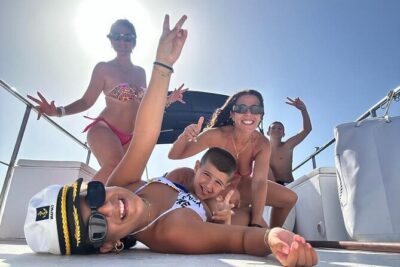 Discovering Cefalù's Coastline Activity on a Mini Catamaran - The 3-hour flow: cruising, then cooling off in the good spots