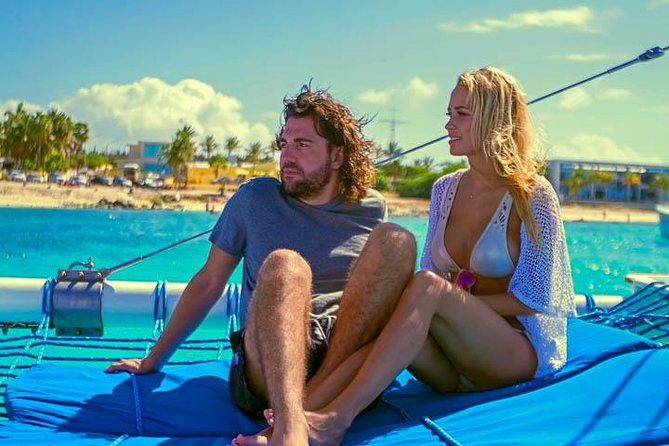 Dolphin Catamaran Snorkel and Sail with Open Bar - Stop Two in Boca Catalina Bay: Coral, Fish, and More Relaxed Reef Time