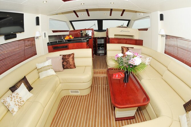 Dubai 3 Hour Private Luxury Yacht Charter with Jet Ski Option - Optional Jet Ski upgrade: 1 hour of action, clear age rules