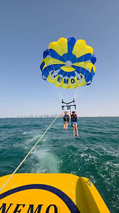 Dubai: Burj Al Arab Parasailing, Ice Cream, Pics, and Videos - Photos and Videos: Keeping Your Phone Safe (or Upgrading to a Package)