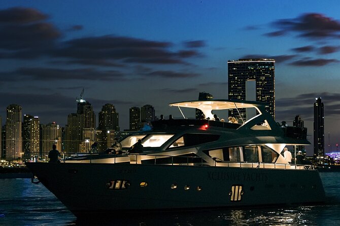Dubai Harbour Luxury Yacht Tour with BBQ & Drinks - Inside the yacht: what you get for a $57.53 price point