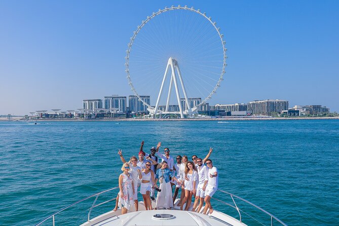 Dubai Luxury Yacht Tour with Live BBQ & Drinks - Ain Dubai and Bluewater’s Island: Ferris Wheel Views from the Waterline