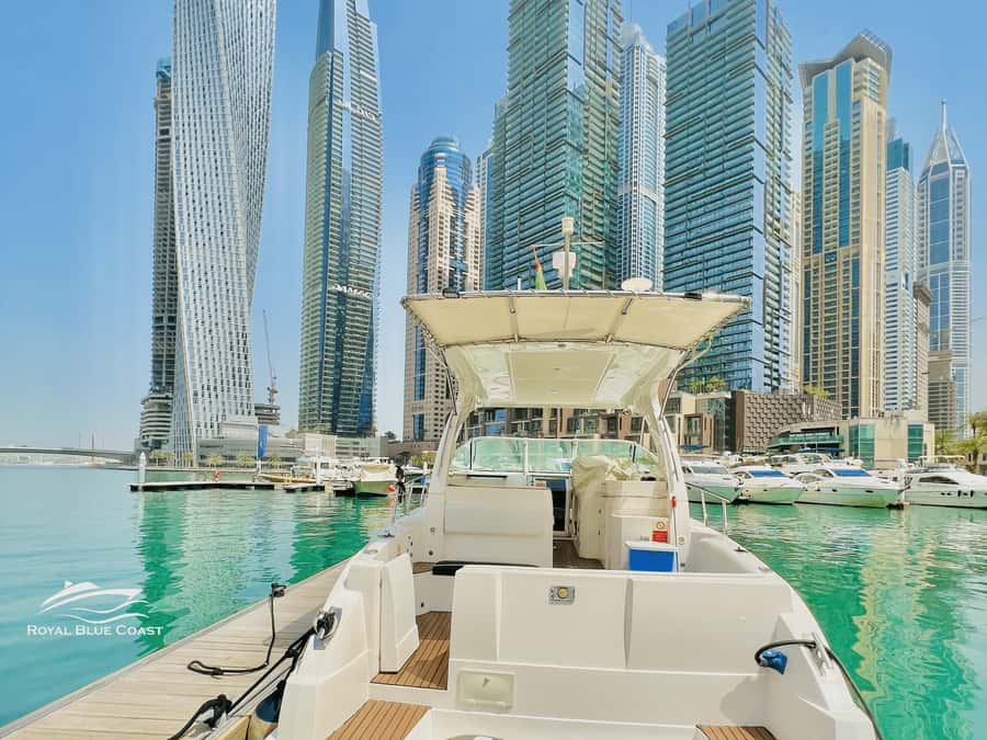 Dubai Marina: 2-Hour Mini Yacht Ride - Atlantis from the sea: the photo angle you don’t get from land