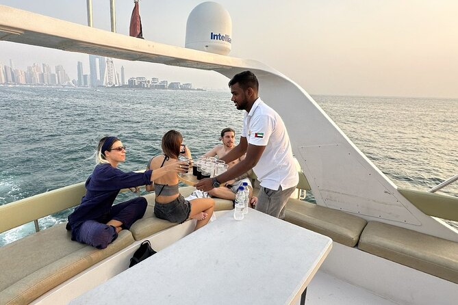 Dubai Marina 2 Hour Sunset Yacht Tour with Alcoholic Drinks - Price and value: is $34.89 a smart deal?