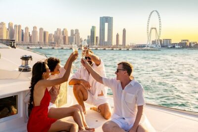 Dubai Marina 2 Hour Sunset Yacht Tour with Alcoholic Drinks - Alcohol, snacks, and food: what is included and what you should not assume