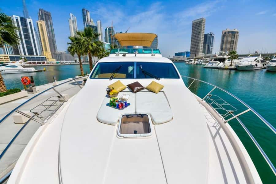 Dubai: Marina Private Luxury Yacht Tour - Lagoon Swim Stop: A Refresh Break With Views Still On