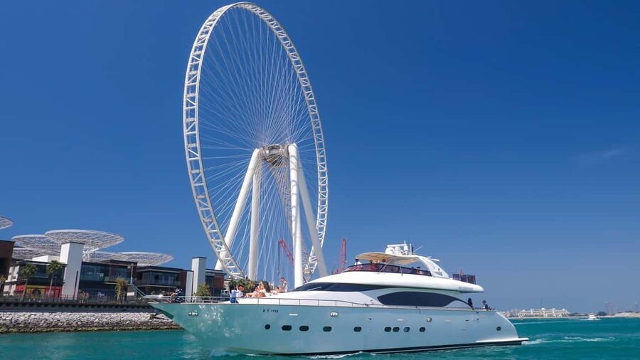 Dubai Marina Yacht Tour: Ain Wheel, JBR & Harbour in 1 Hour - Key Highlights You’ll Care About