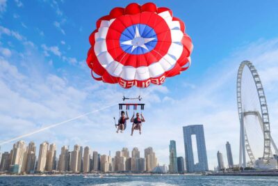 Dubai: Palm View and JBR View Parasailing Experience - Harness Up: Safety Gear and What the Crew Looks For