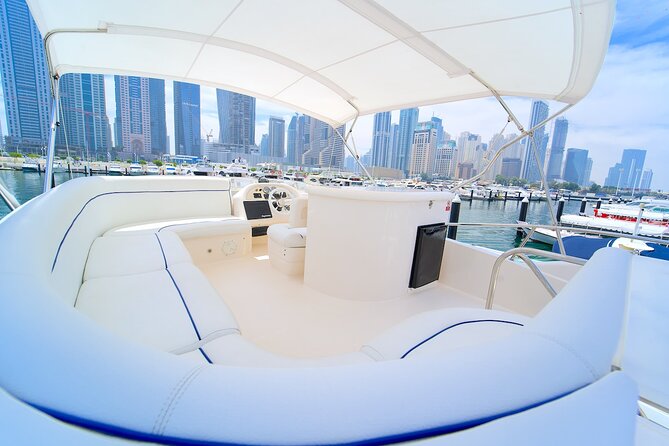 Dubai: Private Luxury Cruise on a Stylish 50ft Yacht - On board comfort: air-conditioned calm, real restrooms, and space for your group