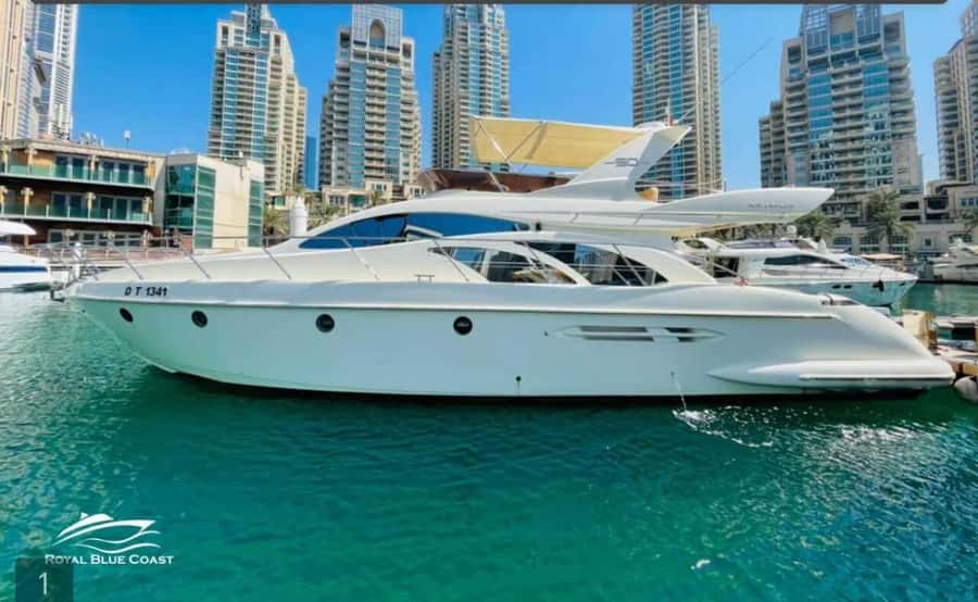 Dubai: Private Yacht Tour 50 feet - Your Yacht, Crew, and the Onboard Music Atmosphere