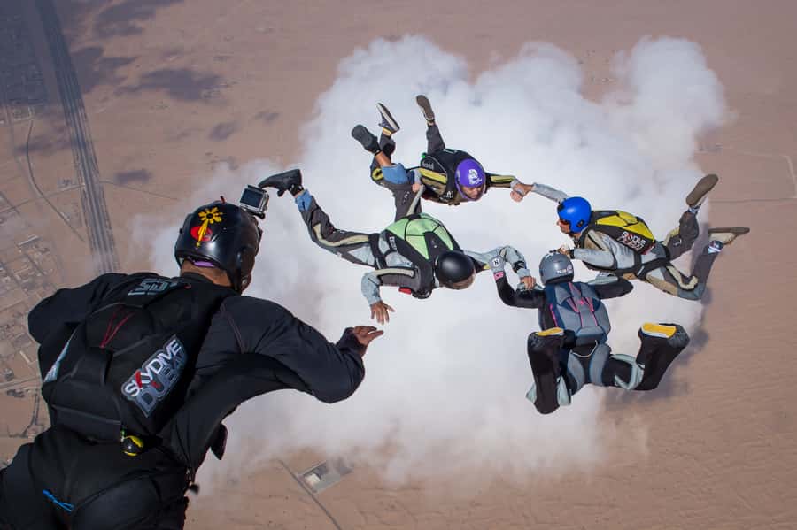 Dubai: Skydive at The Palm with Photos, Video & Yacht Tour - Entering The Palm Sky: What This Tandem Skydive Really Delivers