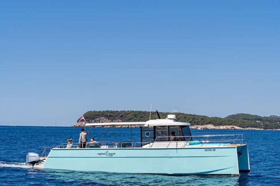 Dubrovnik: Blue Cave Catamaran Tour with Drinks and Snorkel - Green Cave Swim: Your First Real Look at Koločep’s Water