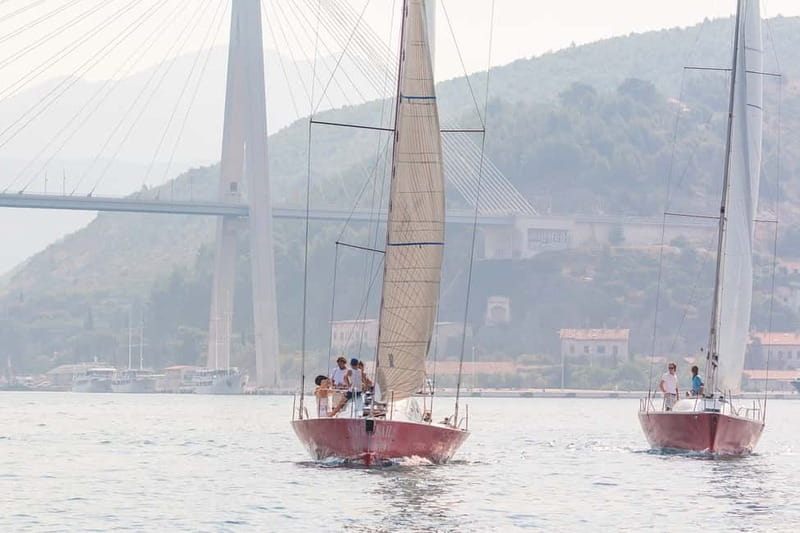 Dubrovnik: Private Elaphiti Islands Sailing Tour - Blue Cave Stop: Sapphire Color and a Catch-That-Can’t-Wait Moment
