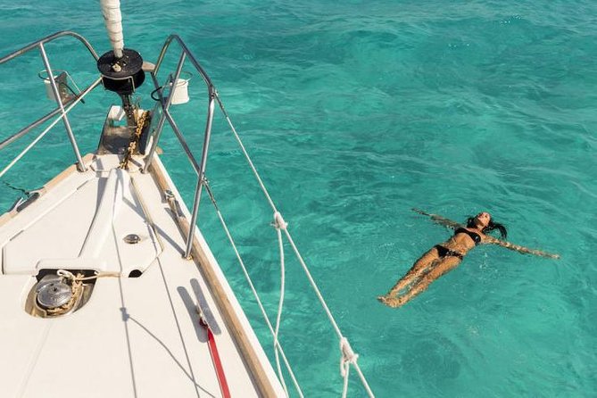 Egadi Sail Boat Tour to Favignana and Levanzo from Trapani - Stop 1: Scogliera Di Cala Rossa and a proper snorkeling start