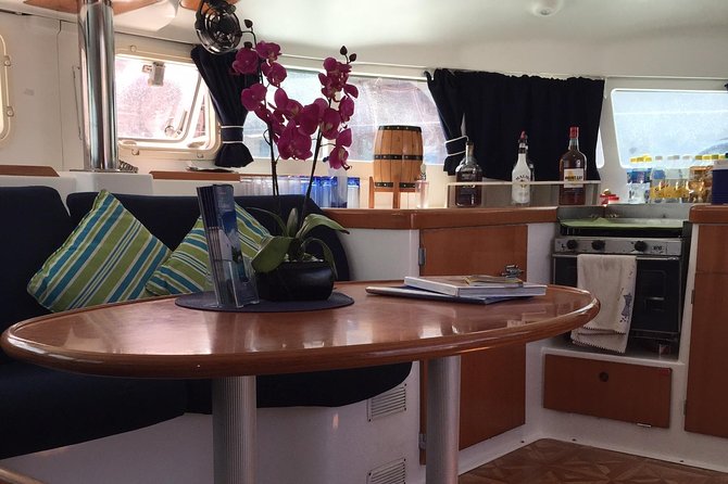 Elegance Catamaran turtles swim and lunch cruise - Sailing the west coast: views, history bits, and a break from gear