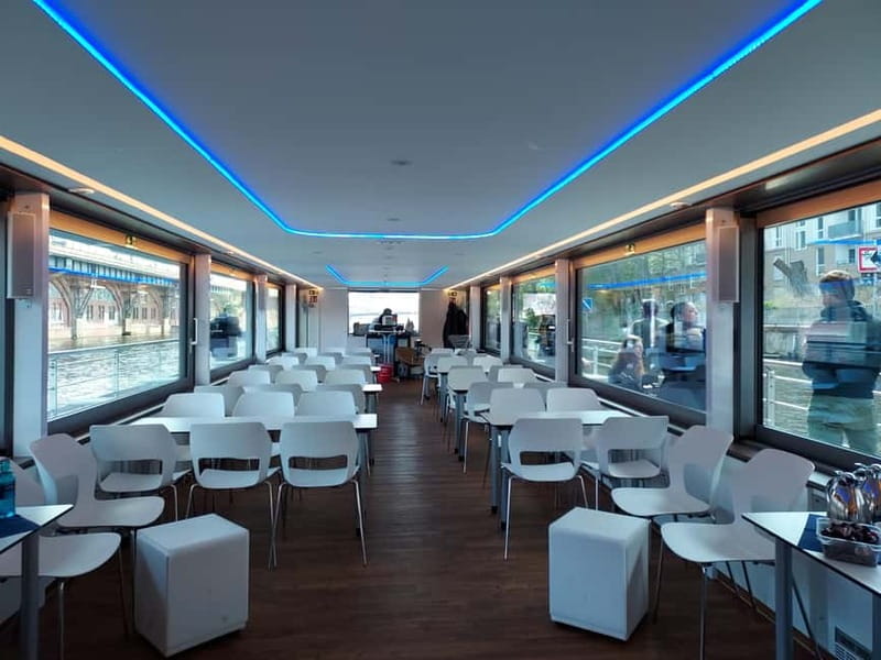Evening Boat Tour 1.5 hour with our solarcatamaran - Why the Silent Ride Changes How You See Berlin